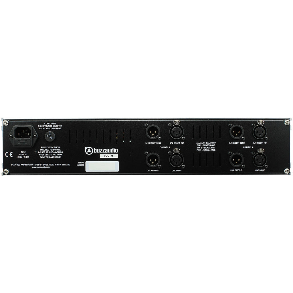 Buzz Audio SOC-M Mastering Compressor - Black