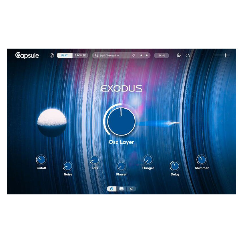 Capsule Audio Exodus Virtual Sound Design Instrument - Electronic Delivery
