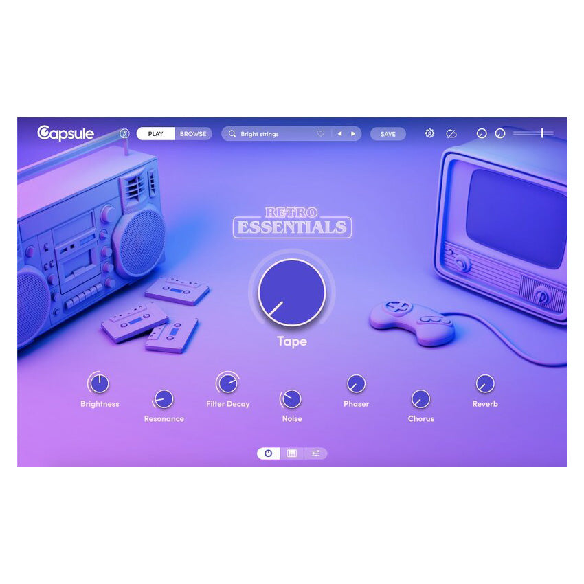 Capsule Audio Retro Essentials Virtual Sound Library - Electronic Delivery