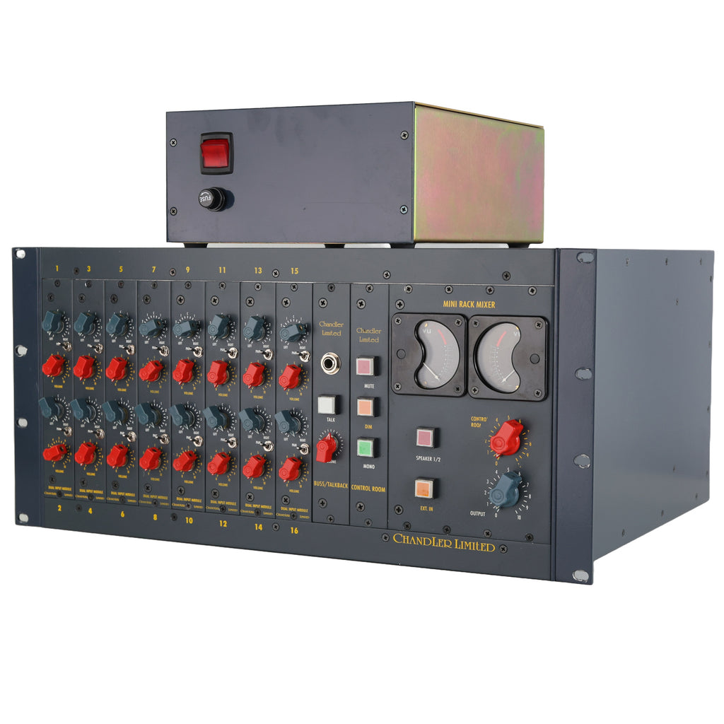 Chandler Limited 16-Channel Mini Rack Mixer with PSU #000 009 (Used) 1