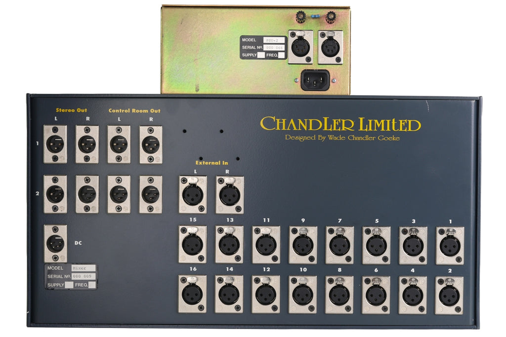 Chandler Limited 16-Channel Mini Rack Mixer with PSU #000 009 (Used)