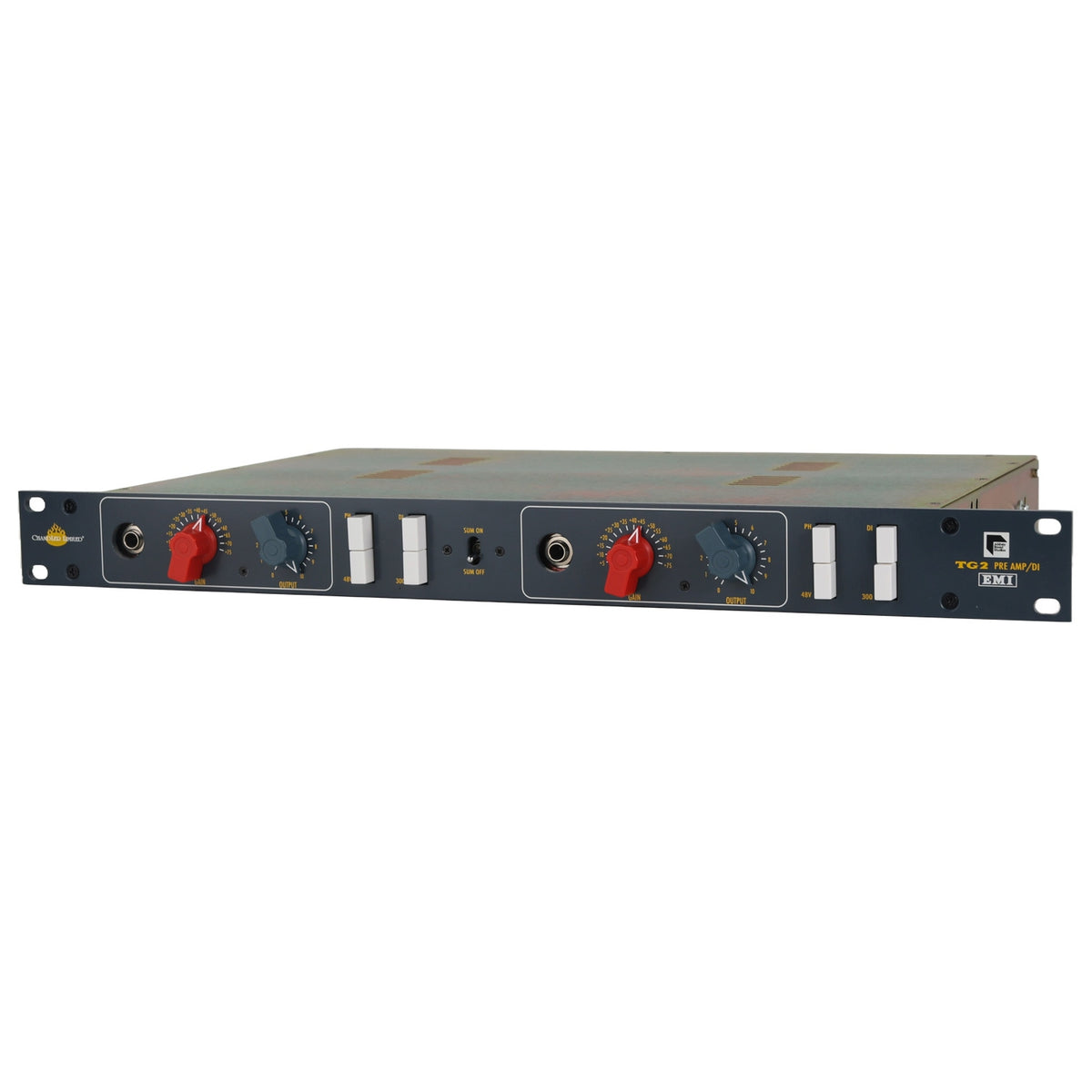 Chandler Limited TG2 2-Channel Microphone Preamp with PSU #005965 (Used) 1