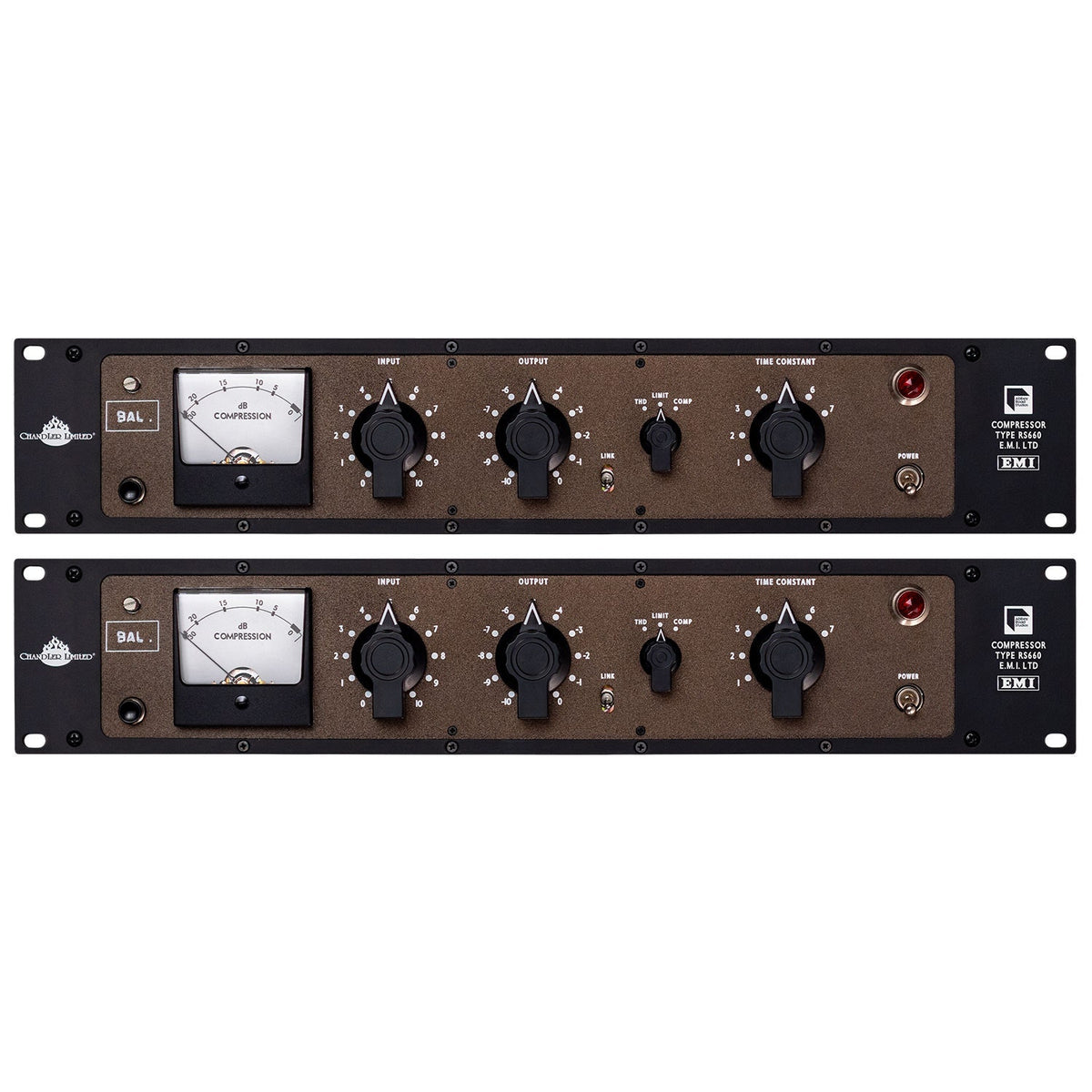 Chandler Limited RS660 Mono Tube Compressor - Matched Pair