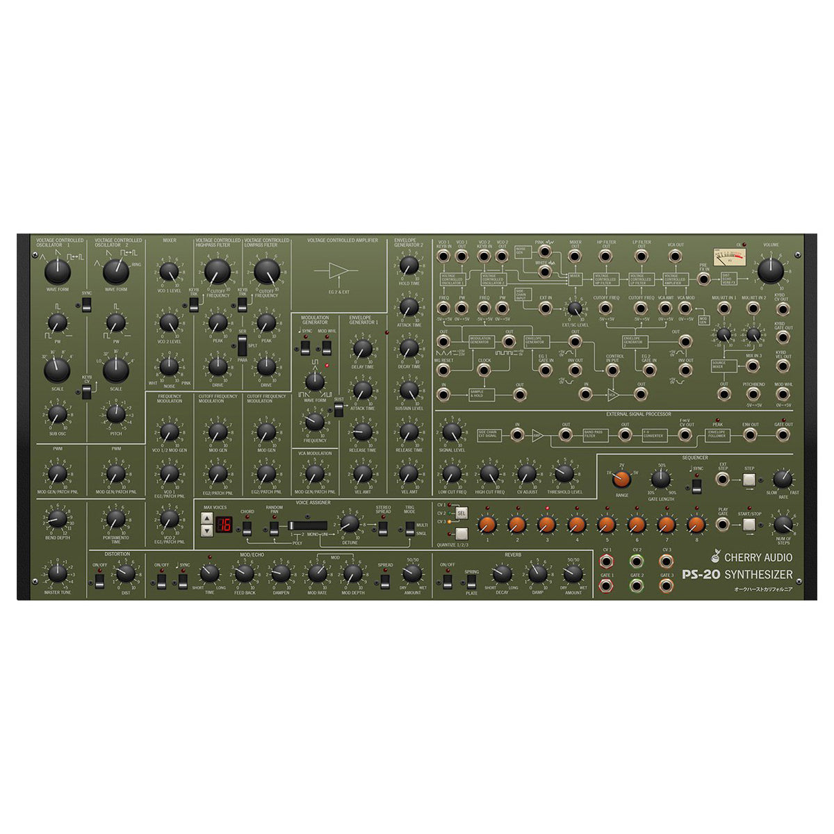 Cherry Audio PS-20 Polyphonic Synthesizer - Electronic Delivery