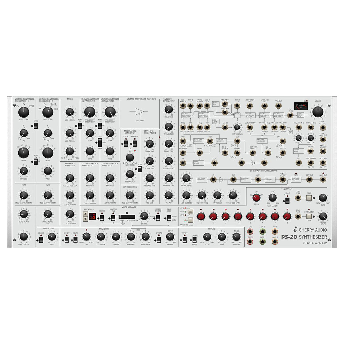 Cherry Audio PS-20 Polyphonic Synthesizer - Electronic Delivery