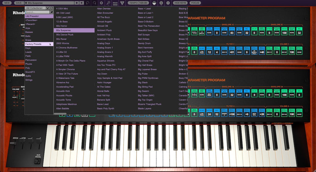 Cherry Audio Rhodes Chroma Synthesizer - Electronic Delivery