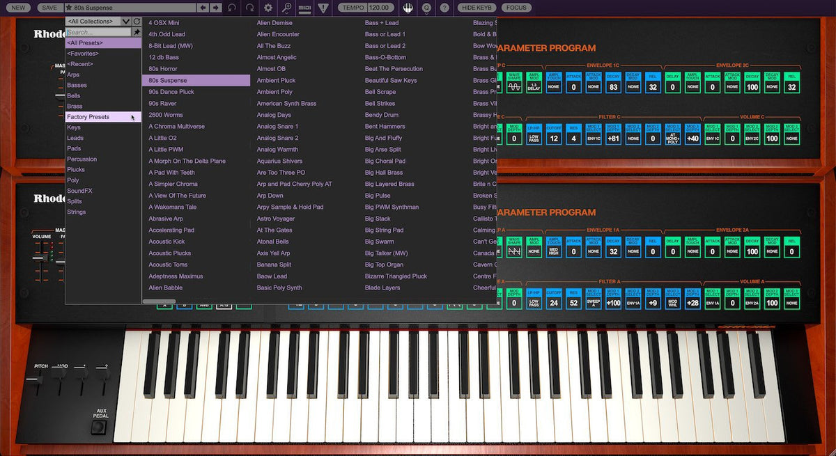 Cherry Audio Rhodes Chroma Synthesizer - Electronic Delivery