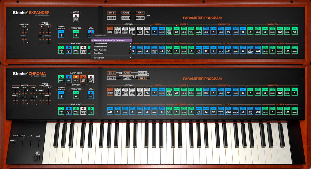 Cherry Audio Rhodes Chroma Synthesizer - Electronic Delivery
