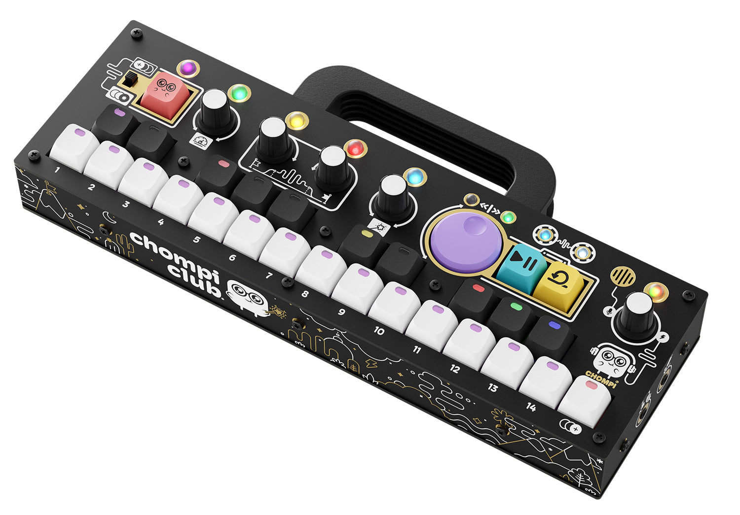 CHOMPI Club CHOMPI Sampler - Classic Black – Vintage King