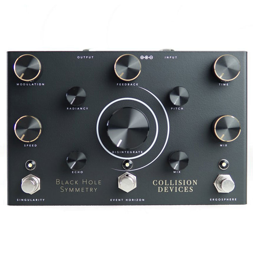 Collision Devices Black Hole Symmetry Reverb/Delay/Fuzz Pedal