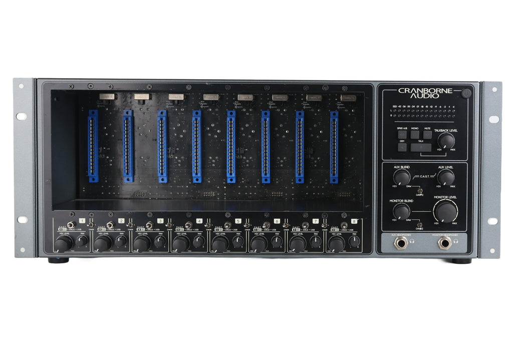 Cranborne Audio 500R8 8-Slot 500 Series Rack/Interface #5RB000590 (Used)
