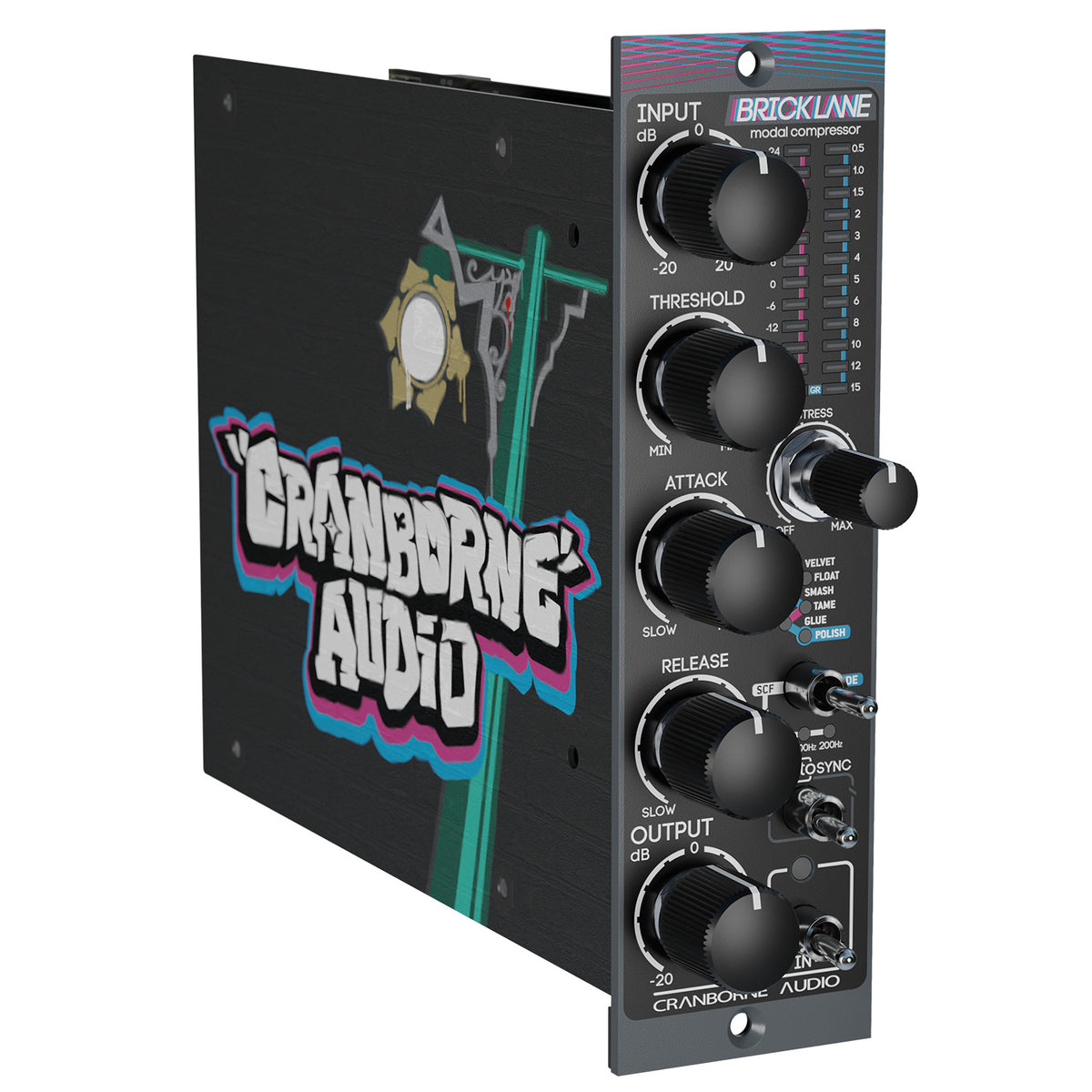 Cranborne Audio Brick Lane 500 Series PWM Compressor Stereo Pair