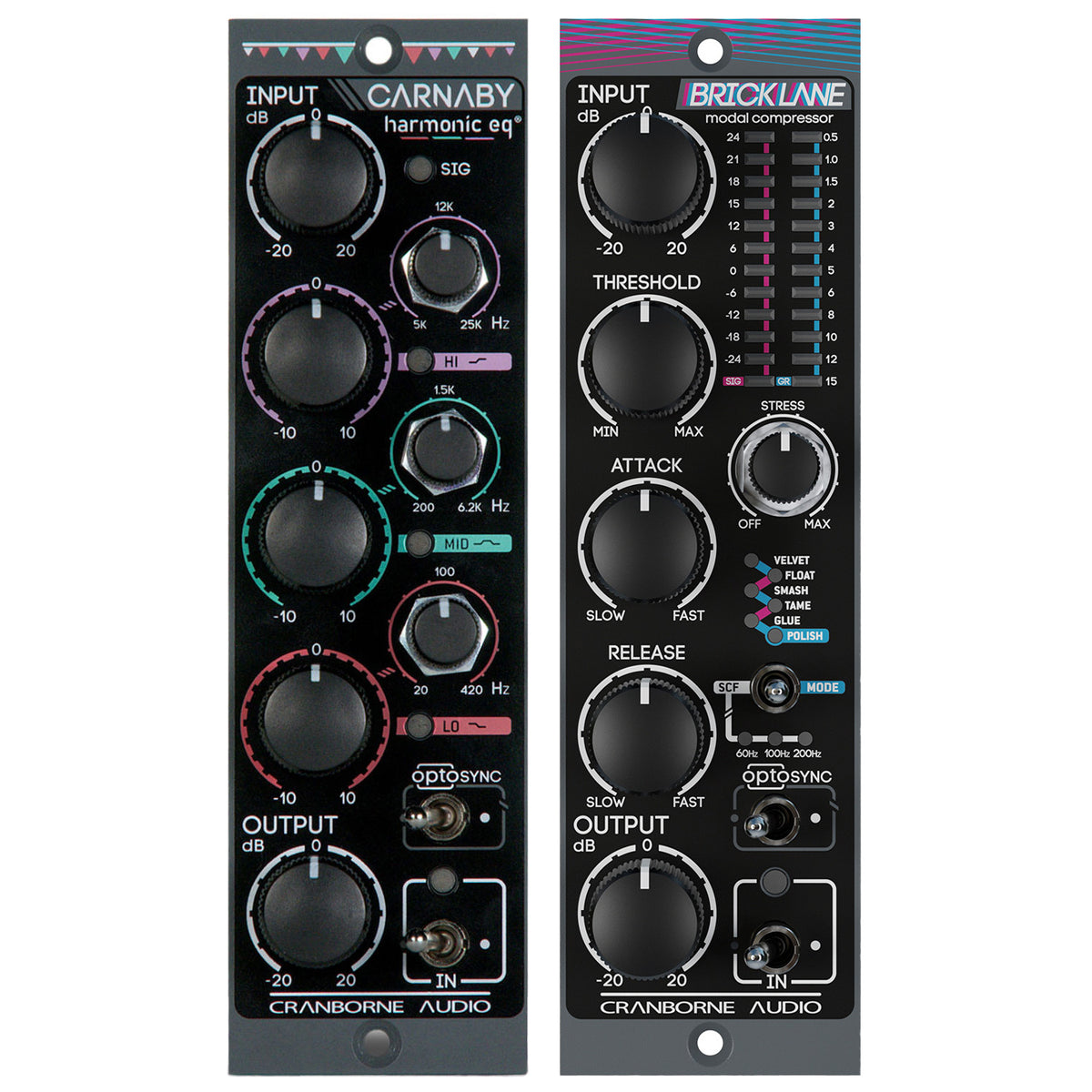 Cranborne Audio Carnaby and Brick Lane 500 Series EQ and Compressor Bundle