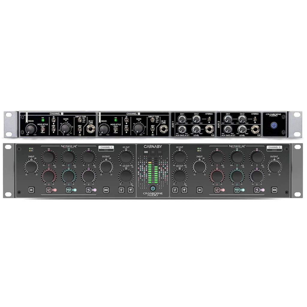 Cranborne Audio Carnaby HE2 HarmonicEQ/Camden EC2 Preamp Bundle
