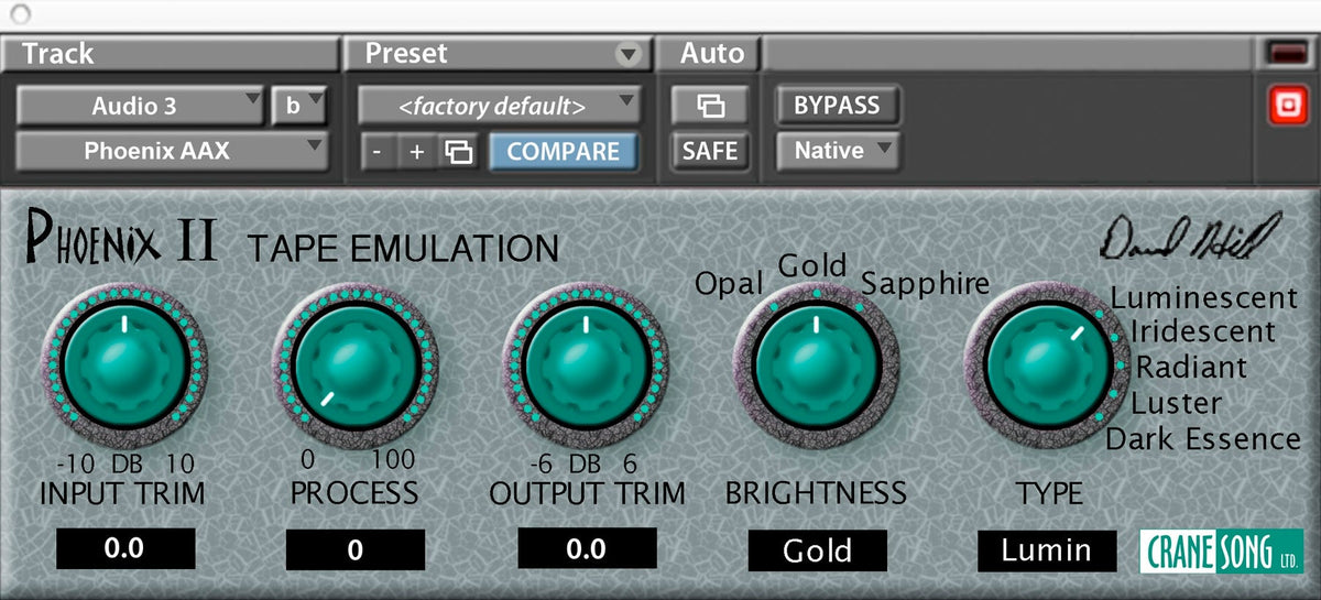 Crane Song Phoenix II Plug-In - Electronic Delivery