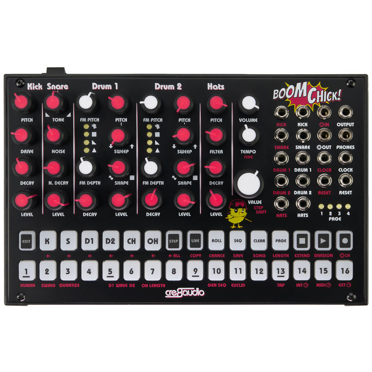 Cre8audio Boom Chick Desktop Drum Machine