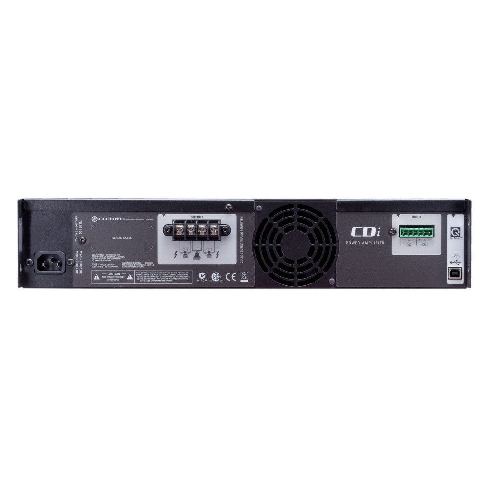 Crown CDi 1000 2-Channel Power Amp
