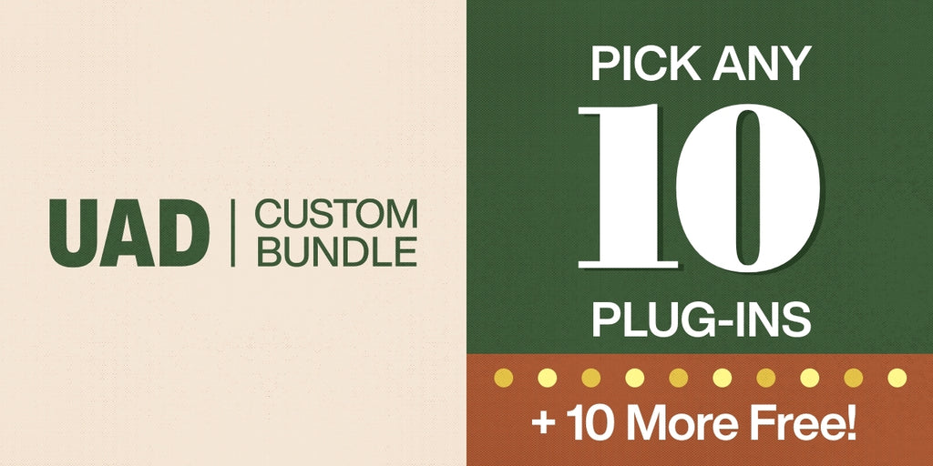 Universal Audio Custom 10 Bundle - Standalone Software