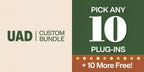 Universal Audio Custom 10 Bundle - Standalone Software