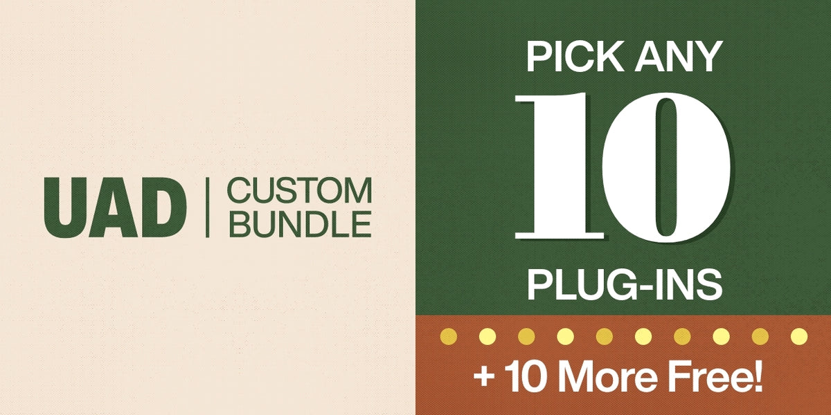 Universal Audio Custom 10 Bundle - Standalone Software