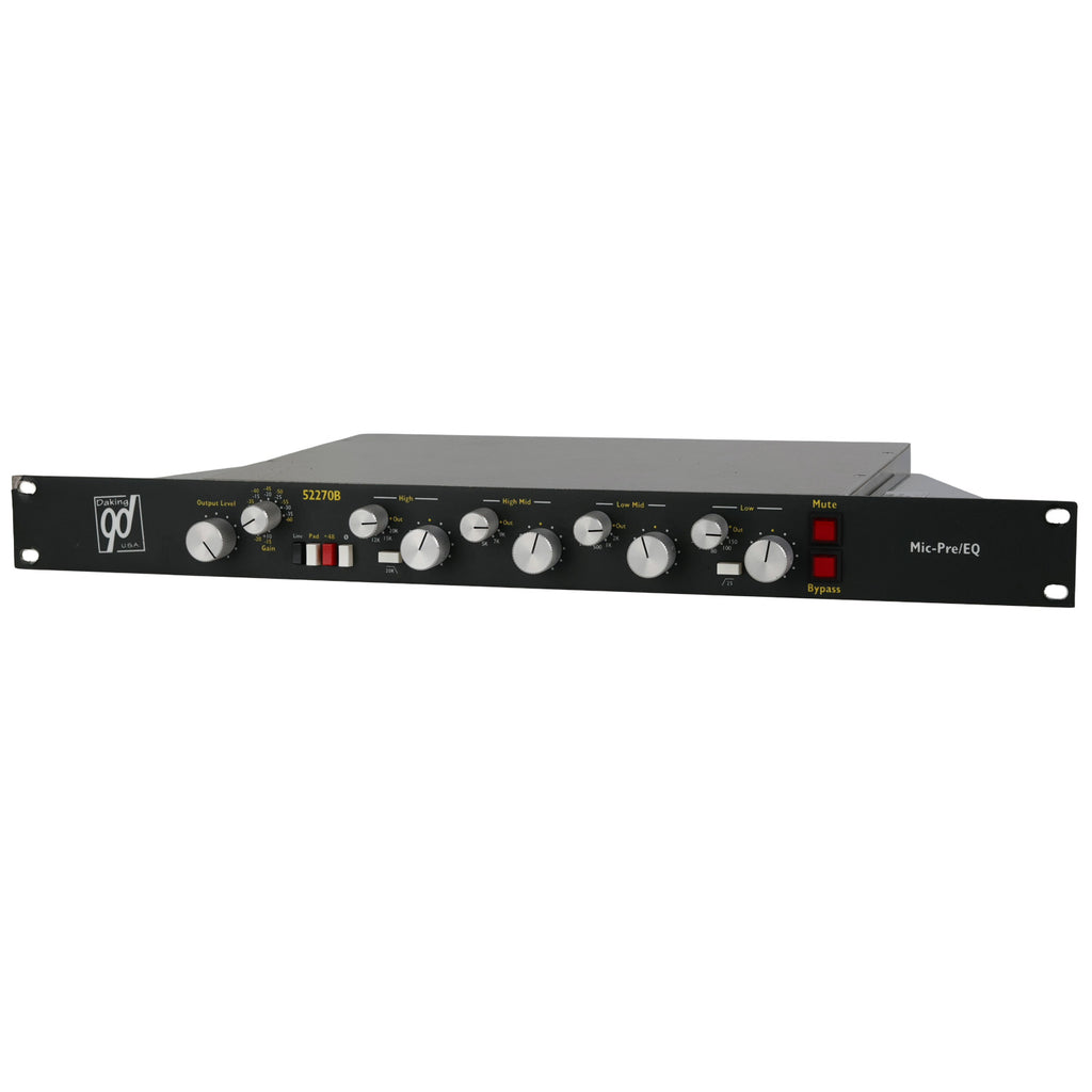 Daking 52270B Mic Pre/4-Band EQ #0001568 (Used) 1