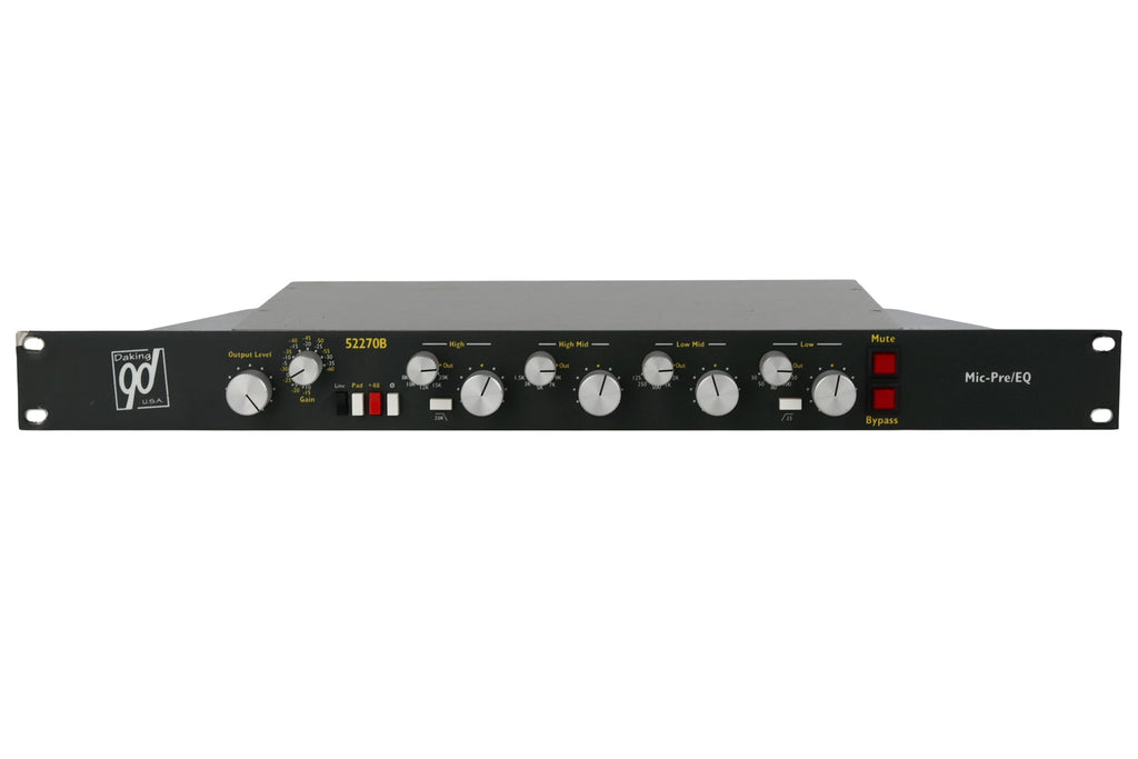 Daking 52270B Mic Pre/4-Band EQ #0001568 (Used)