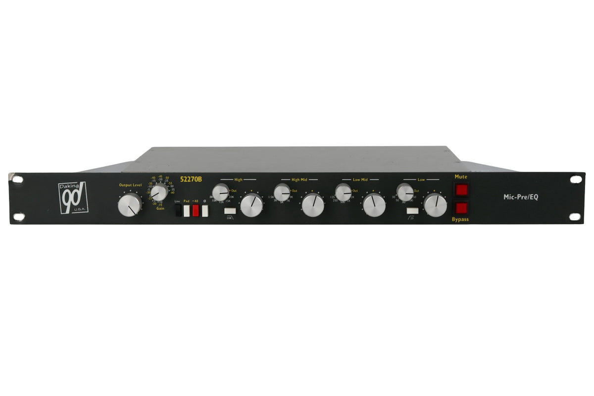 Daking 52270B Mic Pre/4-Band EQ #0001568 (Used)