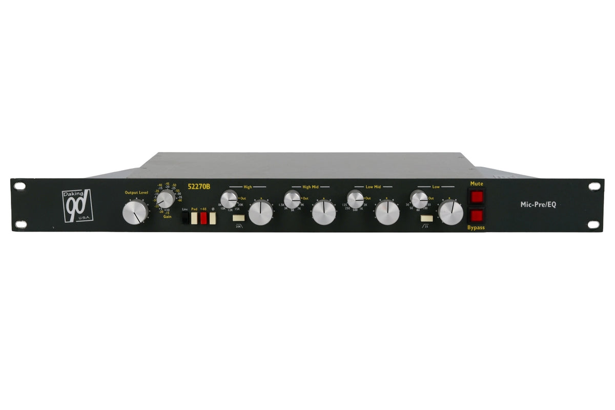 Daking 52270B Microphone Preamp/4-Band EQ #0001520 (Used)