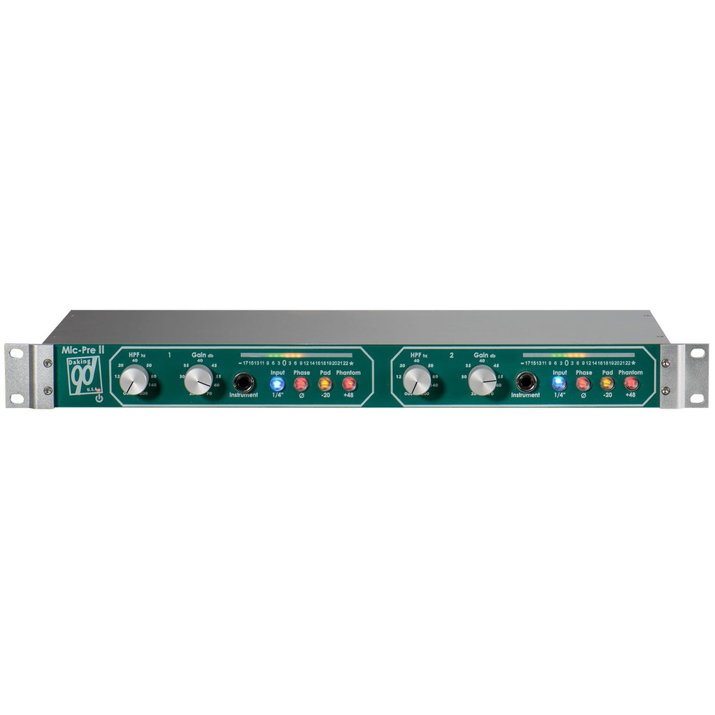 Daking Mic Pre II Two-Channel Microphone Preamp