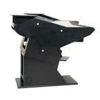 Dangerfox Genesis SplitBay 16U 36" Straight Studio Desk with Keyboard Tray - Midnight Black