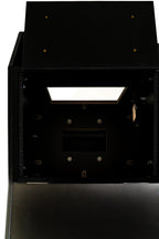 Dangerfox Genesis SplitBay 16U 36" Straight Studio Desk with Keyboard Tray - Midnight Black