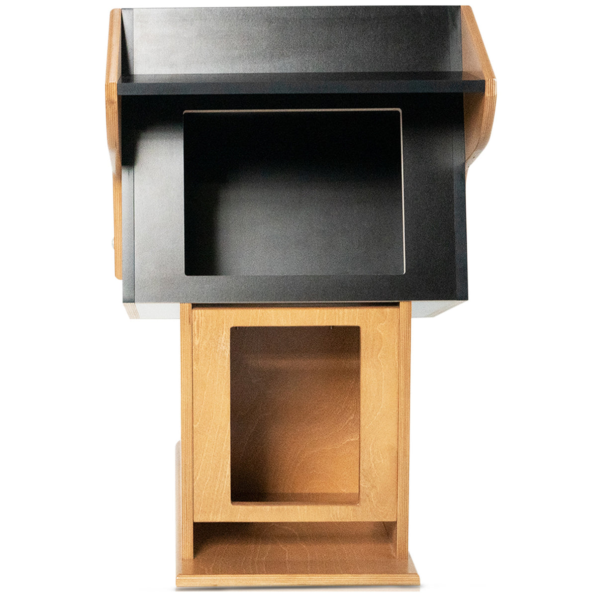 Dangerfox Genesis 8U Solo Studio Desk - Walnut