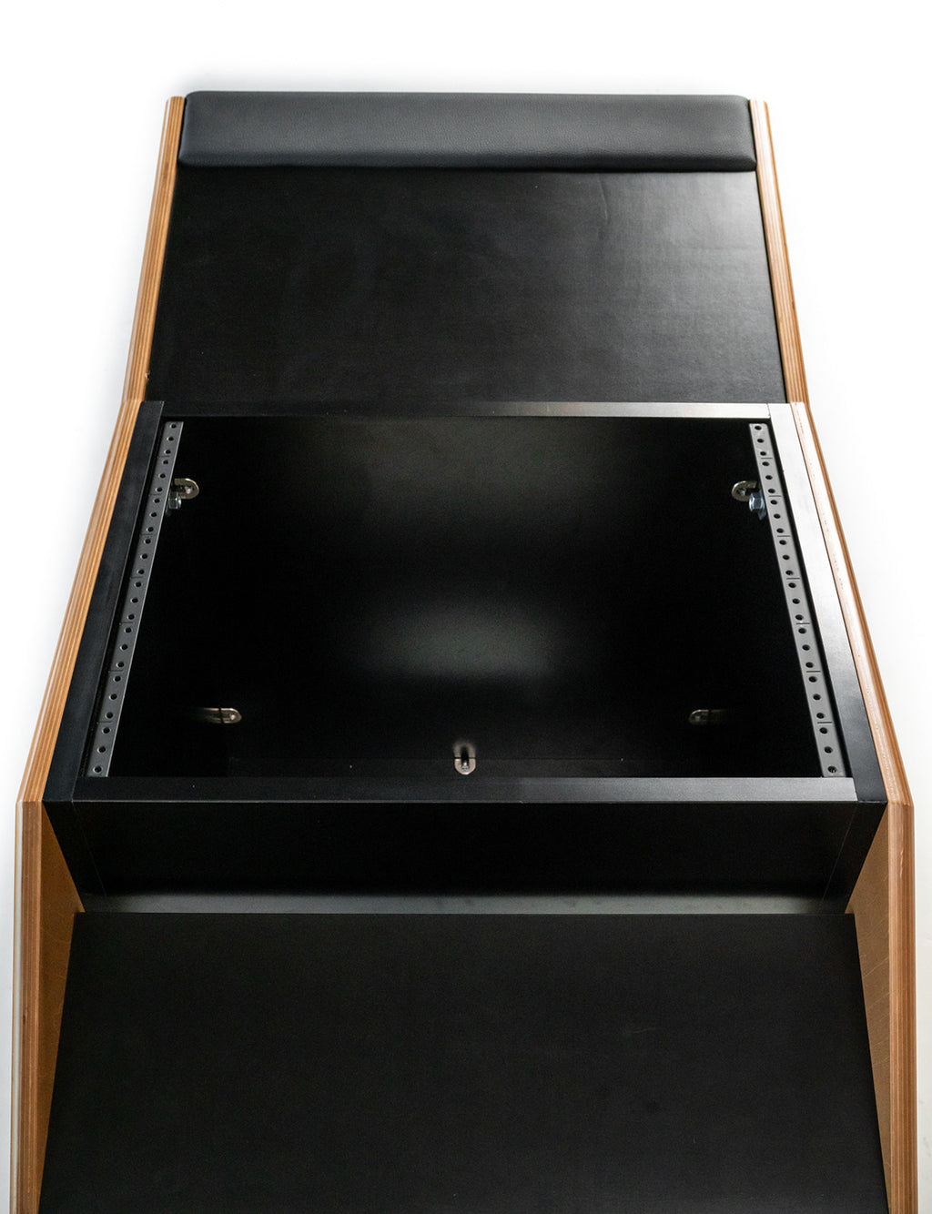 Dangerfox Genesis 8U Solo Studio Desk - Walnut
