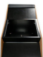 Dangerfox Genesis 8U Solo Studio Desk - Walnut