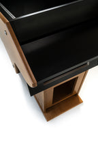 Dangerfox Genesis 8U Solo Studio Desk - Walnut