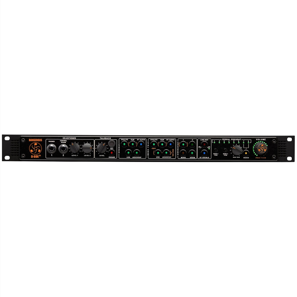 Dangerous Music D-BOX+ Monitor Control System, Summer mixer and DA converter