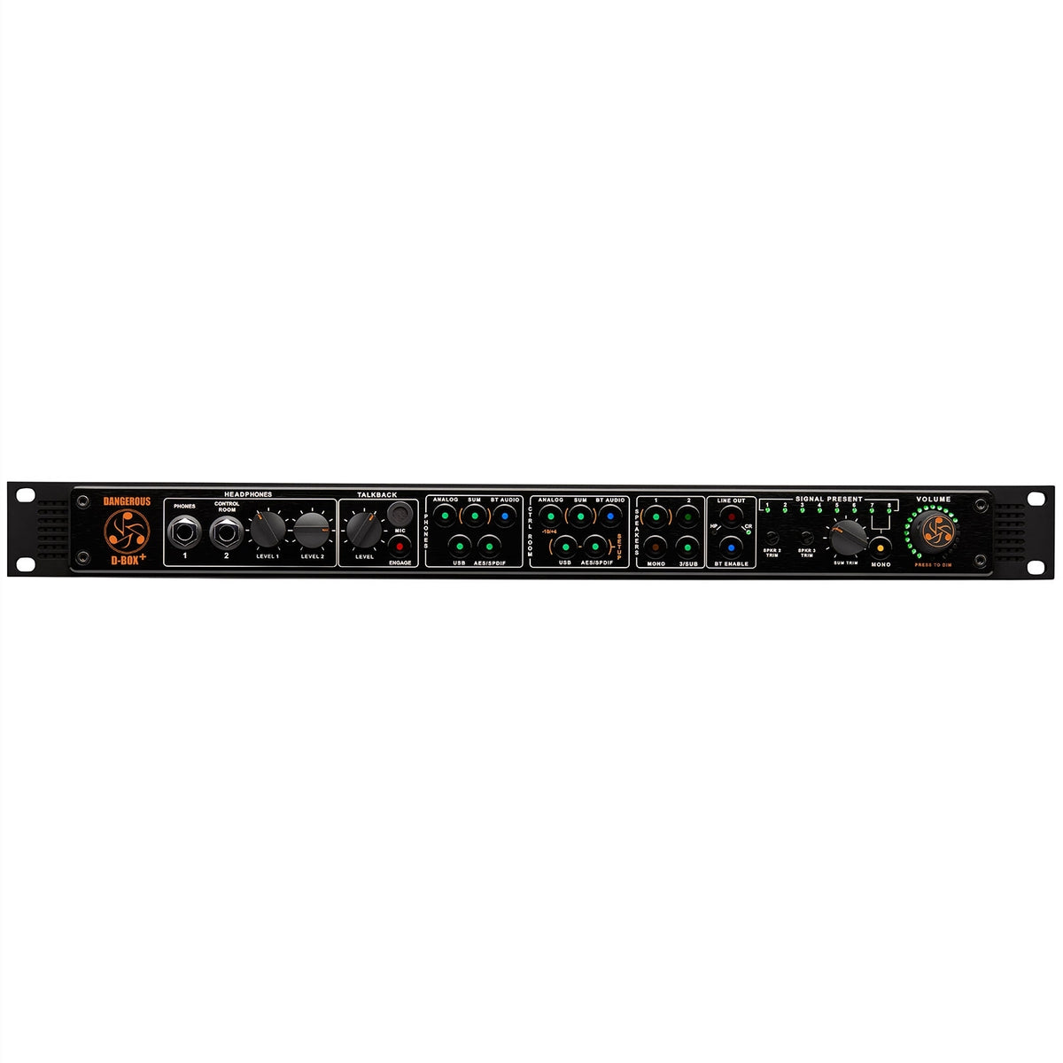 Dangerous Music D-BOX+ Monitor Control System, Summer mixer and DA converter
