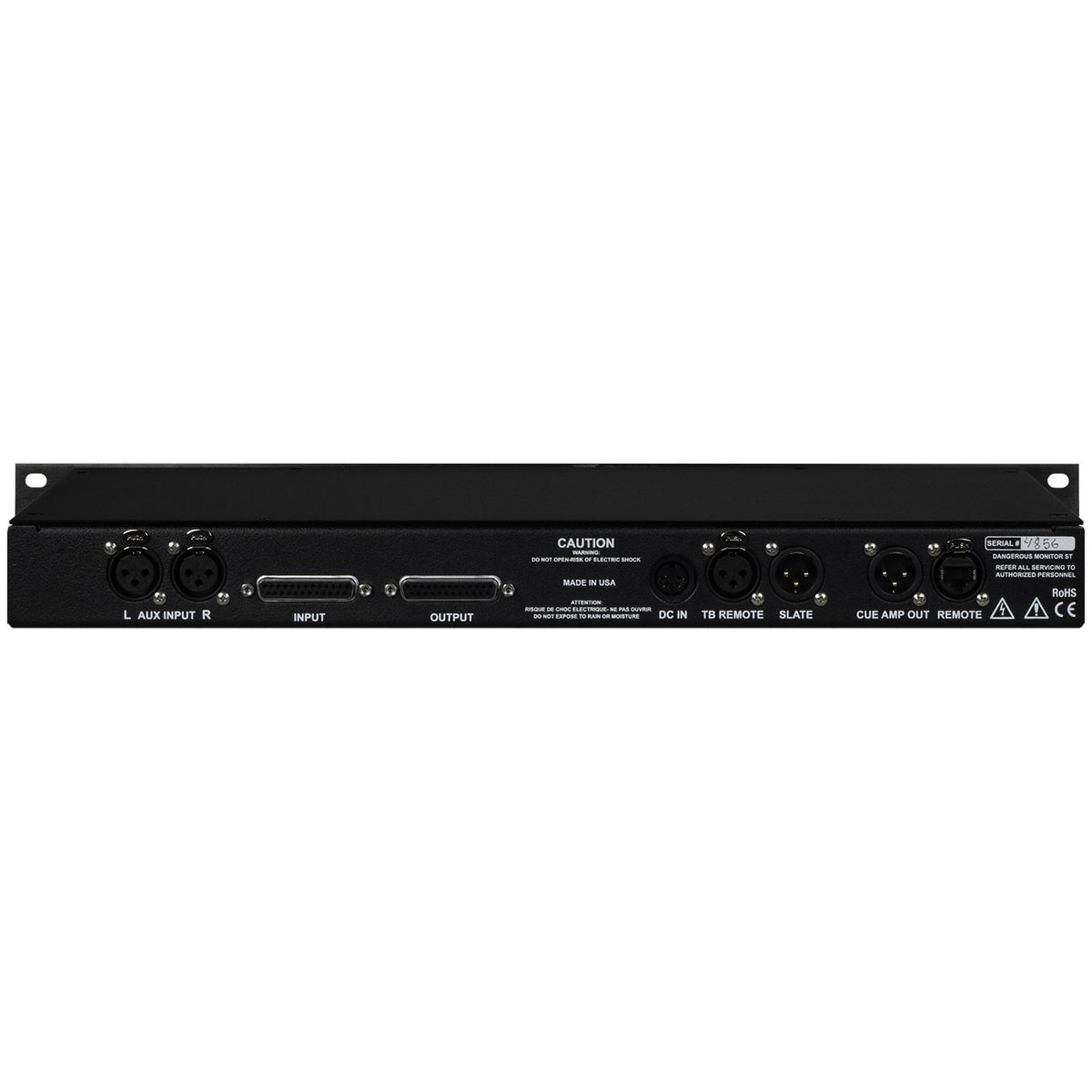 Dangerous Music MONITOR-ST Expandable Stereo Monitor Control System - Ebony