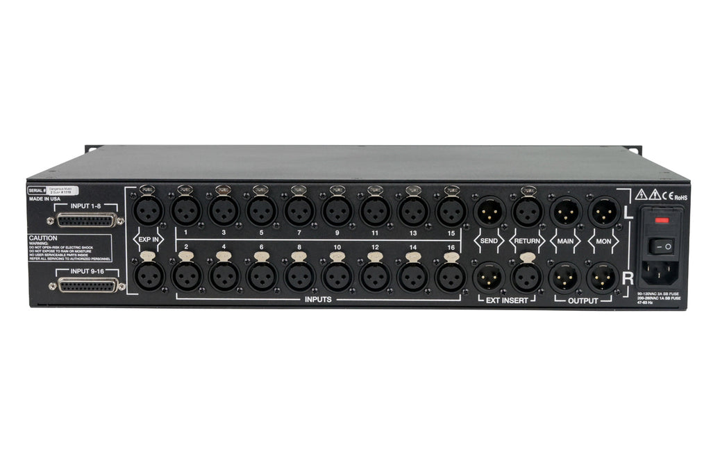 Dangerous Music 2-BUS+ 16-Channel Analog Summing Mixer #1119 (Used)