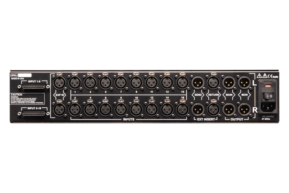 Dangerous Music 2-BUS+ 16-Channel Analog Summing Mixer