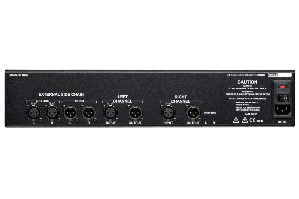 Dangerous Music COMPRESSOR Dual Mono / Stereo Compressor