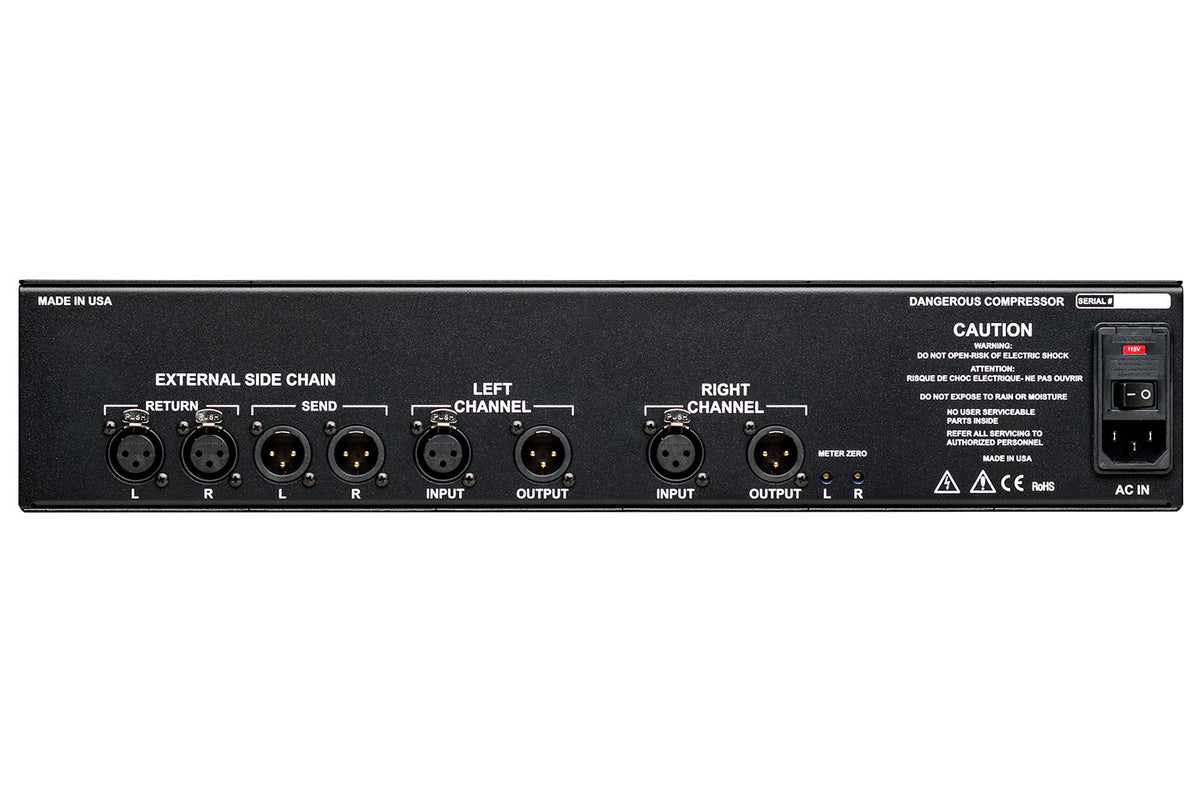 Dangerous Music COMPRESSOR Dual Mono / Stereo Compressor