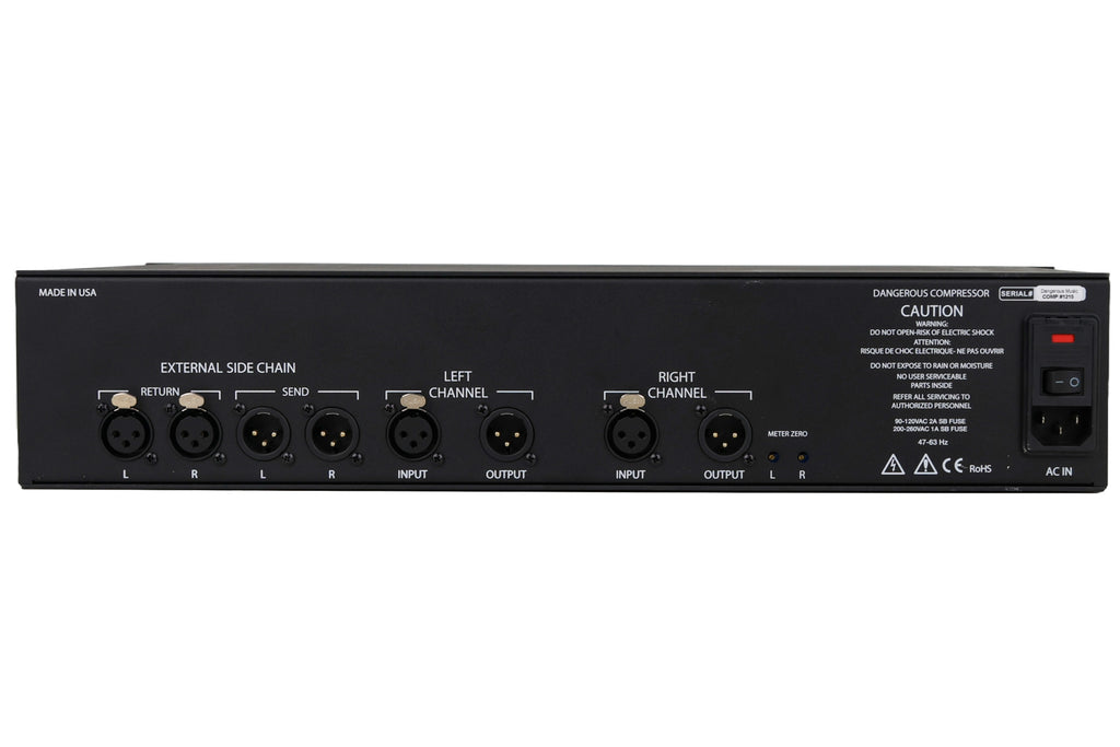Dangerous Music COMPRESSOR Stereo Bus Compressor #1215 (Used)