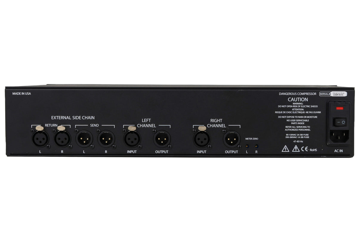 Dangerous Music COMPRESSOR Stereo Bus Compressor #1215 (Used)
