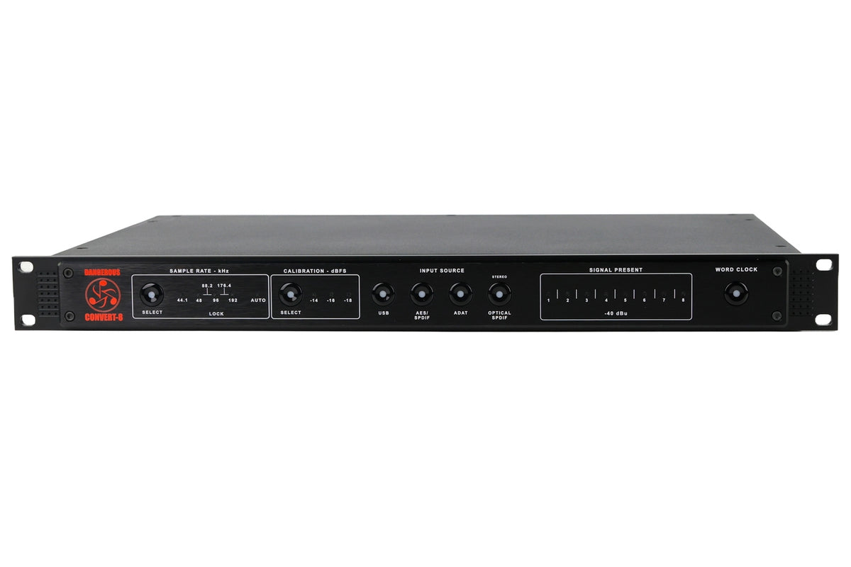 Dangerous Music CONVERT-8 Digital to Analog Converter #437 (Used)