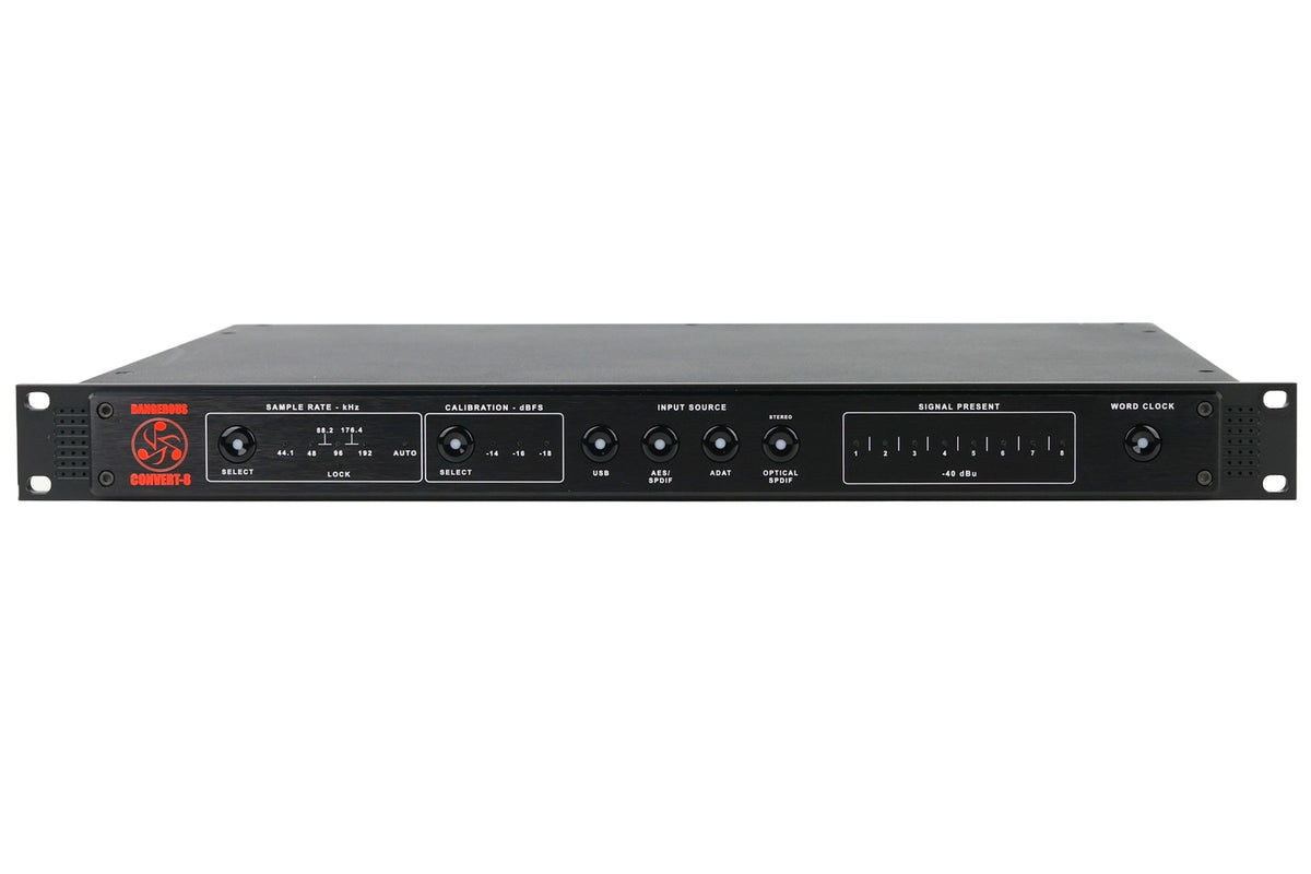 Dangerous Music CONVERT-8 Digital to Analog Converter #441 (Used)