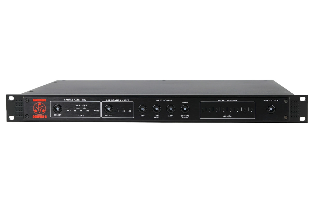 Dangerous Music CONVERT-8 Digital to Analog Converter #446 (Used)