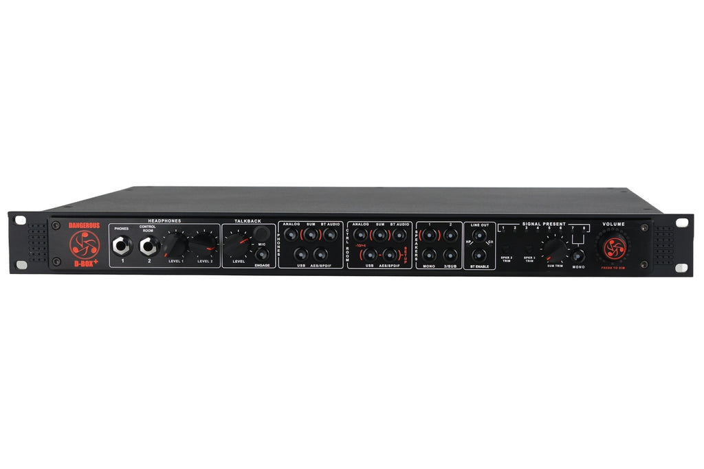 Dangerous Music D-BOX+ Summing Mixer and Monitor Control System #1367 (Used)