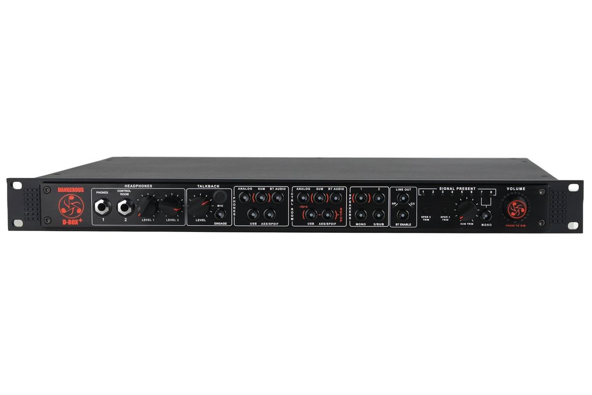 Dangerous Music D-BOX+ Summing Mixer and Monitor Control System #1367 (Used)