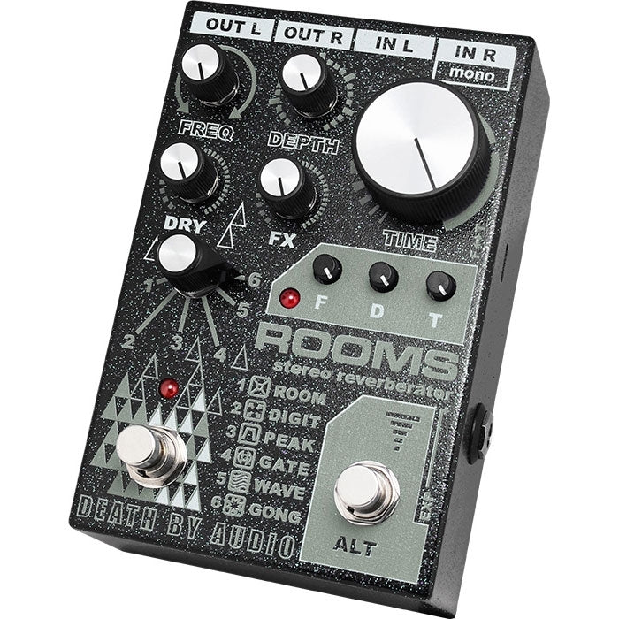 Death by Audio ROOMS Stereo Reverberator Pedal